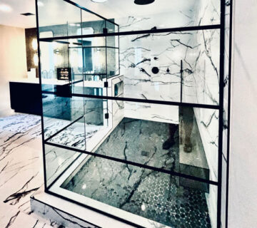 Shower Tile Installation